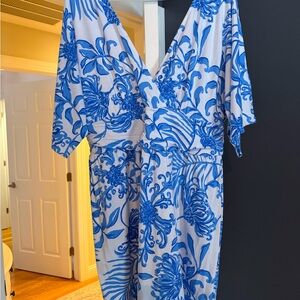 Lilly Pulitzer Parigi Skort Romper in Glisten in the Sun, EUC XL